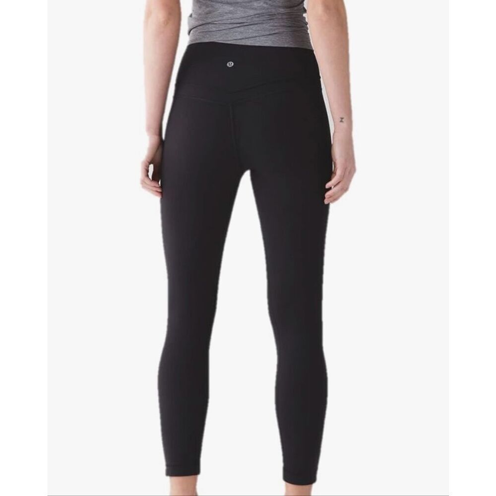 Lululemon Align Hi-Rise 25" Buttery Soft Black Yoga Leggings Women's 6US